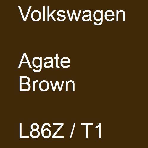 Volkswagen, Agate Brown, L86Z / T1.